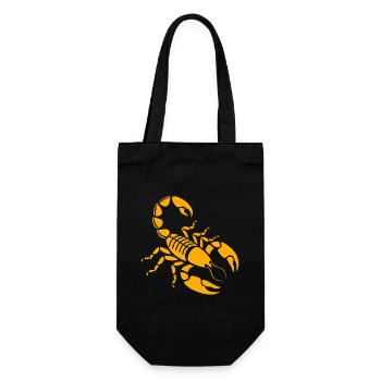 scorpion - Gift Bag for Bottles - black - Front