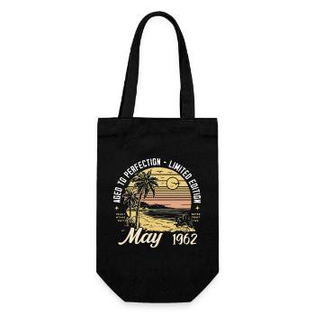 Legendär seit Mai 1962, May 1962 - Geschenkbeutel für Flaschen - Schwarz - Vorne