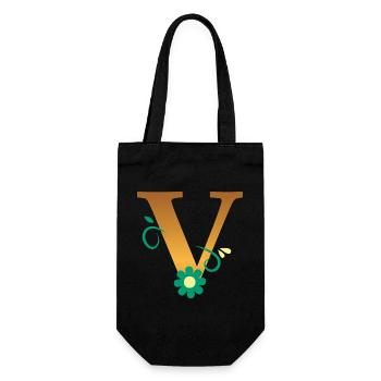 V - Sac à bouteille - noir - Devant