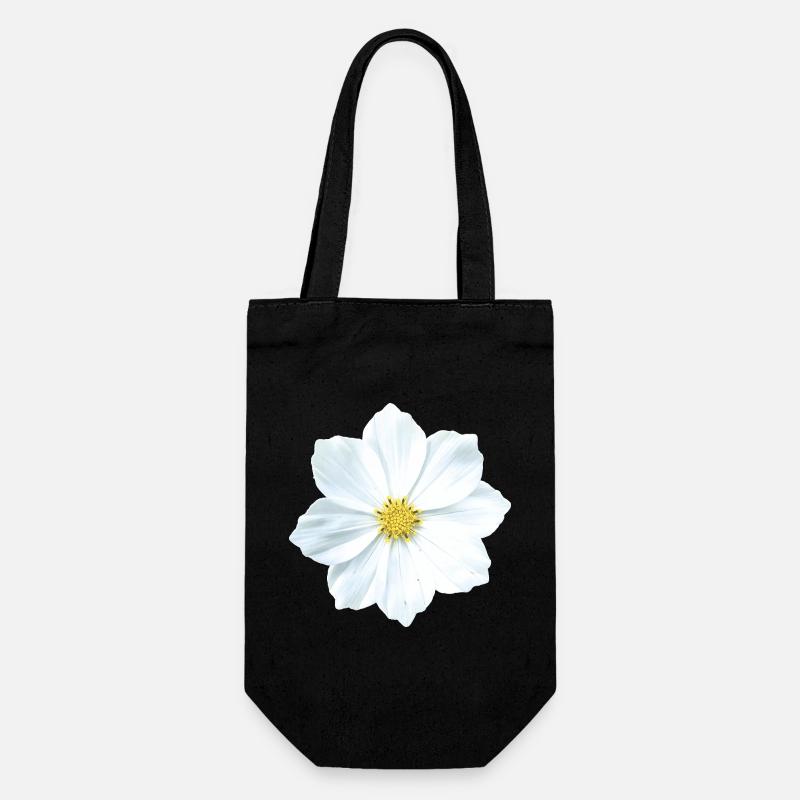 fleur - Sac à bouteille - noir