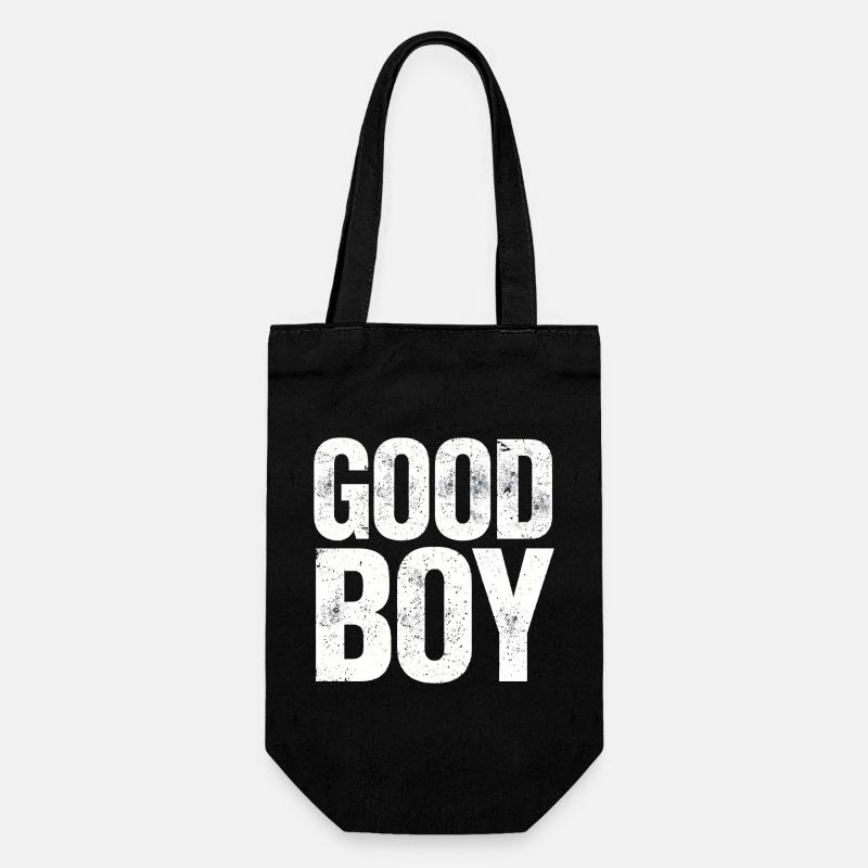 Good Boy - Gift Bag for Bottles - black