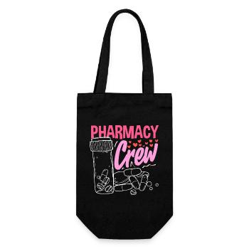 Pharmacist Pharmaceutical Technical - Gift Bag for Bottles - black - Front
