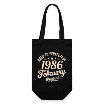 Février 1986 - February 1986 - Sac à bouteille - noir - Devant