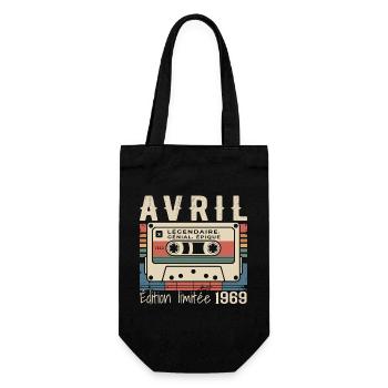 avril 1969 April 1969  - Sac à bouteille - noir - Devant