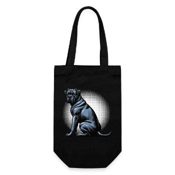 Cane Corso Cane Corsos Corso halter Corso Owner - Gift Bag for Bottles - black - Front