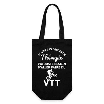 Thérapie VTT - Sac à bouteille - noir - Devant