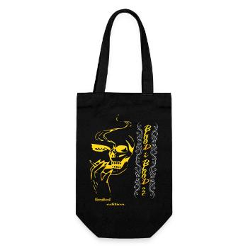 Crâne crâne crâne - Sac à bouteille - noir - Devant