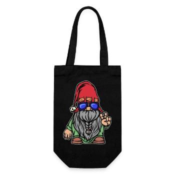 Beard Hairstyle Beard Growth Masculinity Beard Wearer - Gift Bag for Bottles - black - Front