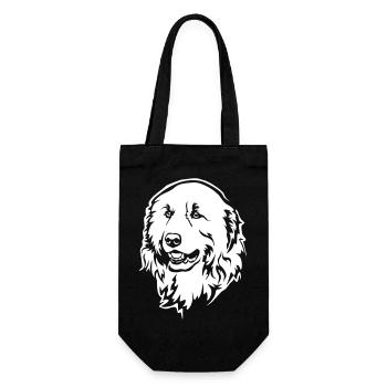 Tête de bouvier pyrénéen « Black Edition » - Sac à bouteille - noir - Devant