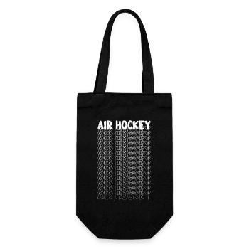 Air hockey Air Hockey Hockey Jeu de table Puck - Sac à bouteille - noir - Devant