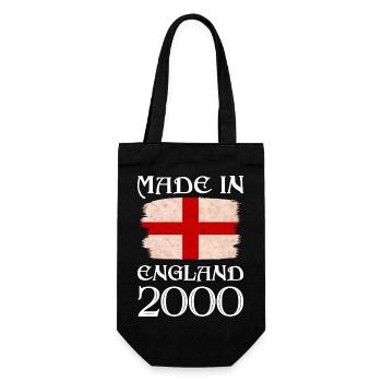 Made in England 2000 - St George's Day - English - Gift Bag for Bottles - black - Front