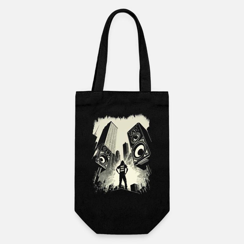 Faites du bruit! - Sac à bouteille - noir