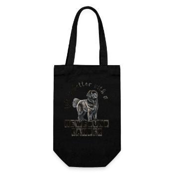 Newfoundlander - Gift Bag for Bottles - black - Front