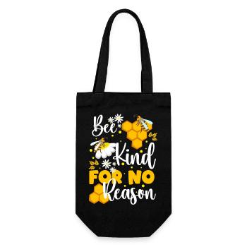 abeilles nature bien-être animal - Sac à bouteille - noir - Devant