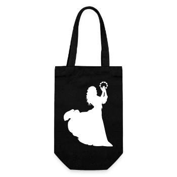 Dancing Dance Music - Gift Bag for Bottles - black - Front