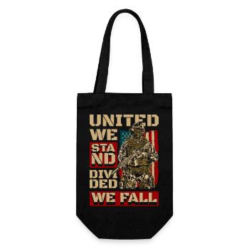 Tourisme patriotique aux États-Unis - Sac à bouteille - noir - Devant