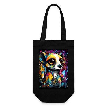 [MB] Friendly Googly-Eyed Adventure - Gift Bag for Bottles - black - Front