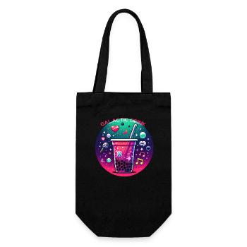 Délice galactique du boba - Sac à bouteille - noir - Devant
