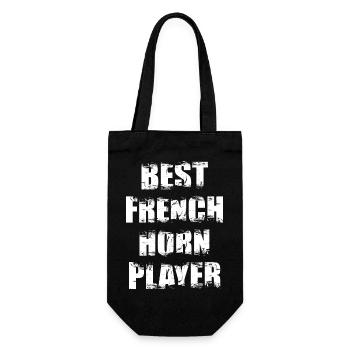 Meilleur corniste français - Sac à bouteille - noir - Devant