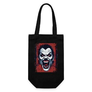 Vampire Rage - Horror Art Illustration - Gift Bag for Bottles - black - Front