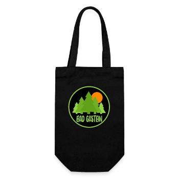 Bad Gastein - Gift Bag for Bottles - black - Front