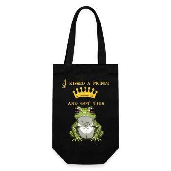 J’ai embrassé - Sac à bouteille - noir - Devant
