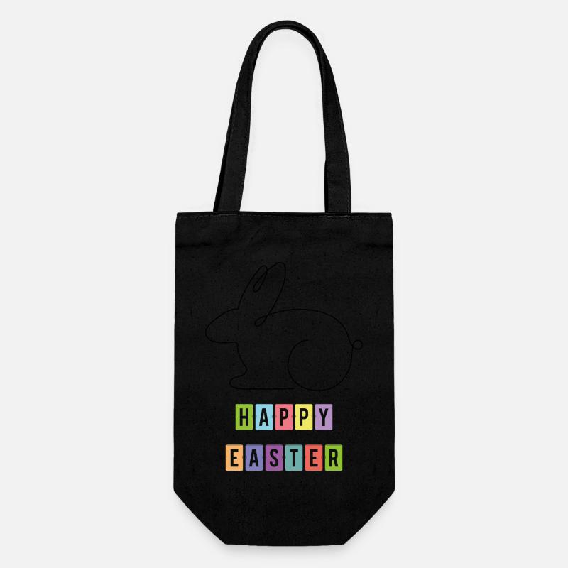Joyeuses Pâques 2 - Sac à bouteille - noir