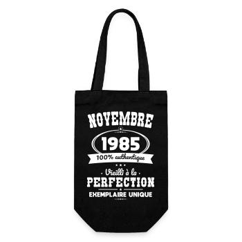 Anniversaire 40 ans - Novembre 1985 Perfection - Sac à bouteille - noir - Devant
