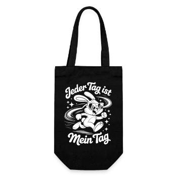 Chaque jour est mon jour - Sac à bouteille - noir - Devant