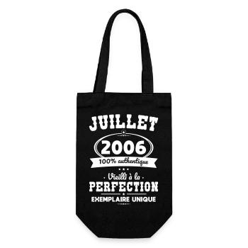 Anniversaire 20 ans - Juillet 2006 Perfection - Sac à bouteille - noir - Devant