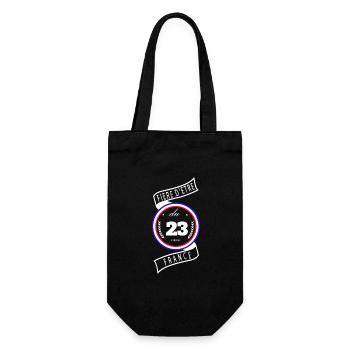 Fière d'être du 23 - Sac à bouteille - noir - Devant