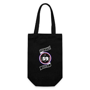 Fière D'être Du 59 Nord France  - Sac à bouteille - noir - Devant