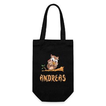 Hibou Andreas - Sac à bouteille - noir - Devant