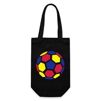 Kolumbien Ball - Geschenkbeutel für Flaschen - Schwarz - Vorne