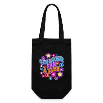 Schlagerfan Schlagermusik Fan Schlager Statement - Gift Bag for Bottles - black - Front