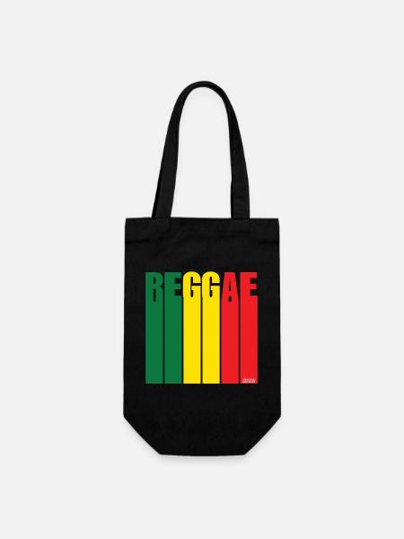 Bannière Reggae Color Block - Sac à bouteille - noir