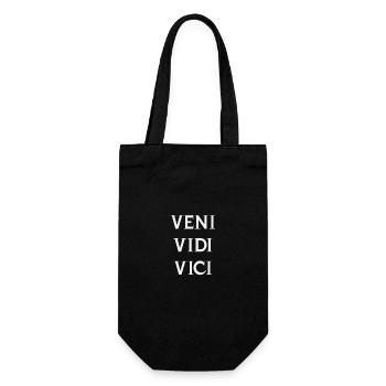 Veni vidi vici - Sac à bouteille - noir - Devant
