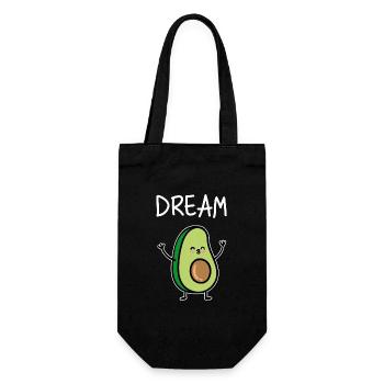 Partnerlook | Dream Team Paar Pärchen Liebe Heirat - Geschenkbeutel für Flaschen - Schwarz - Vorne