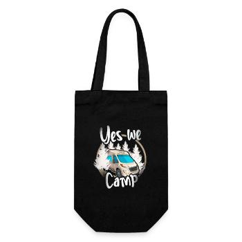 Oui nous campons - Sac à bouteille - noir - Devant