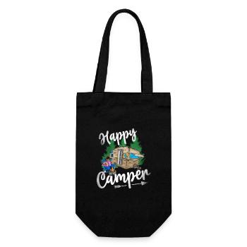 Happy Camper - Sac à bouteille - noir - Devant