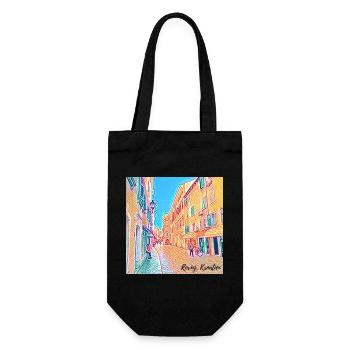 Holiday fever - Croatia - Gift Bag for Bottles - black - Front