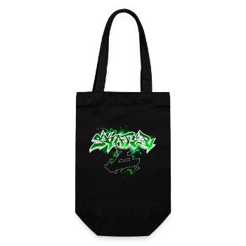 Skater Graffiti - Gift Bag for Bottles - black - Front