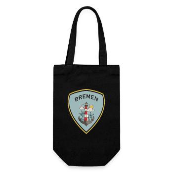 Crête du phare de Brême - Sac à bouteille - noir - Devant