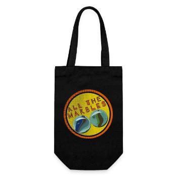 Toutes les billes - Sac à bouteille - noir - Devant