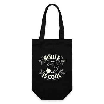 Boule de pétanque est cool Jeu Pétanque Boules boules - Sac à bouteille - noir - Devant