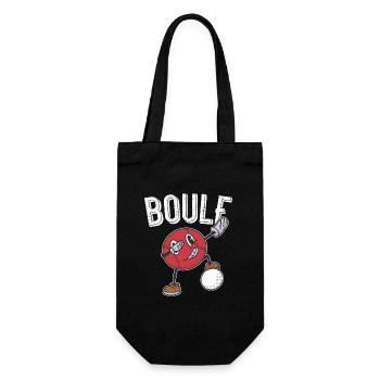 Tenue de pétanque boule pour boule bouler - Sac à bouteille - noir - Devant