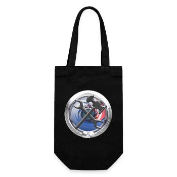 Craft Heating Water Sanitary Emblem - Gift Bag for Bottles - black - Front