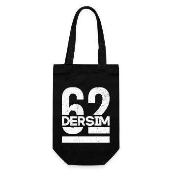 Dersim 62 Türkei Turkiye Geschenk Urlaub TR Türk - Geschenkbeutel für Flaschen - Schwarz - Vorne
