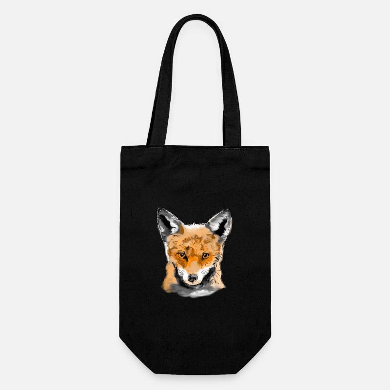 Renard - Sac à bouteille - noir