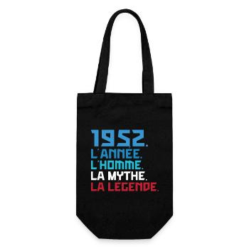 1952 L'année L'homme La Mythe La Légende - Sac à bouteille - noir - Devant